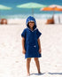 Snuggs Kids Poncho Towel Shark